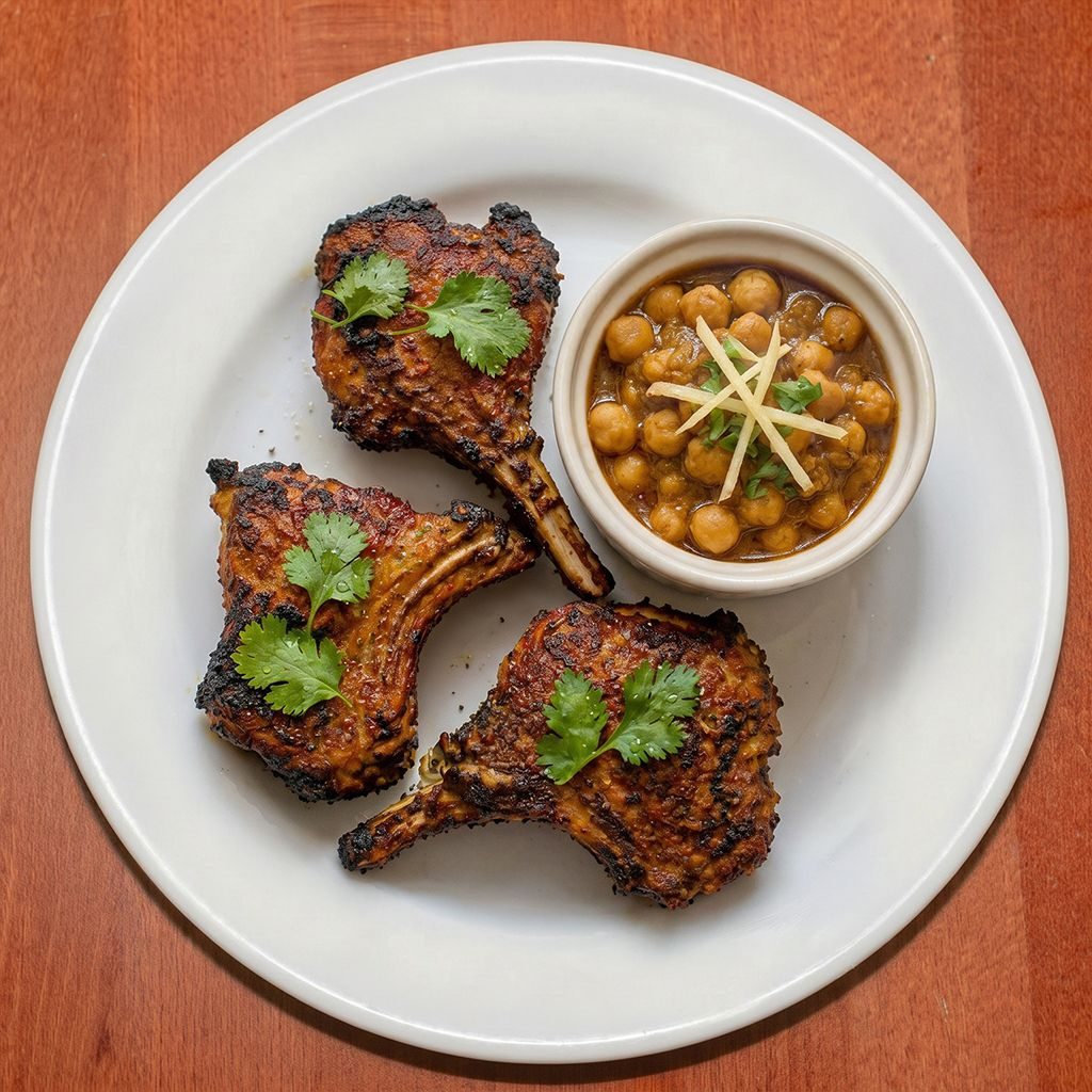 Tandoori Lamb Chops.