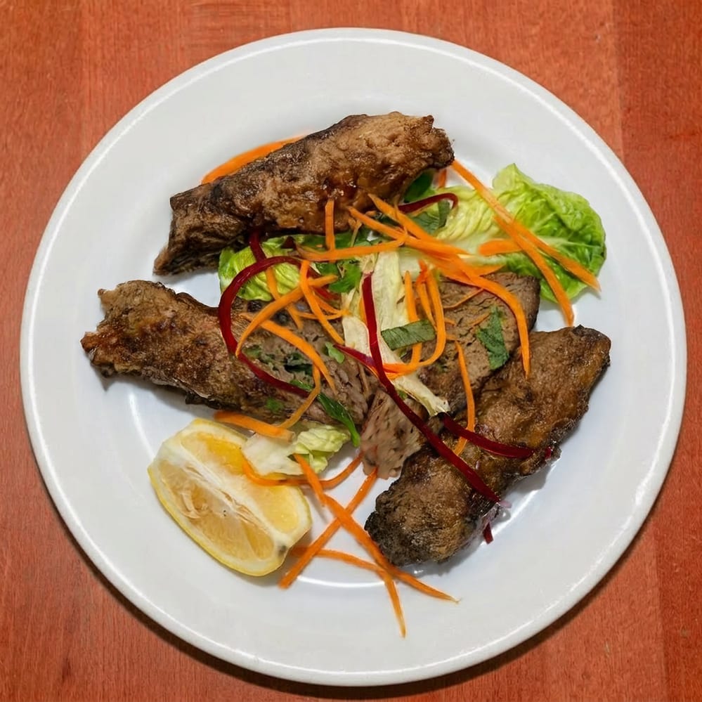 Lamb Seekh Kabob.